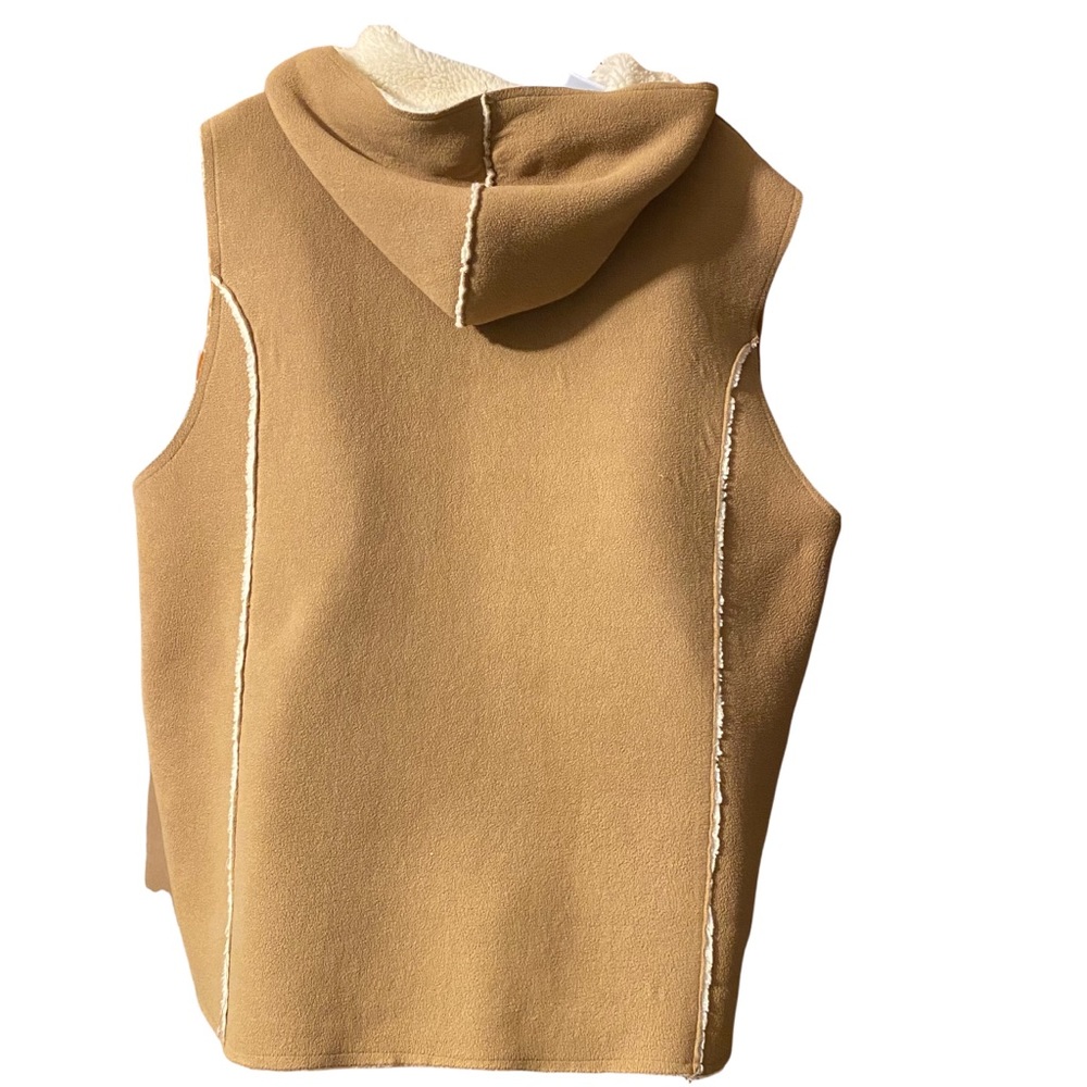 Ralph Lauren hooded vest Faux Shearling - Picture 5 of 5